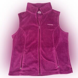 Columbia Women's Pink/purple/maroon Vest